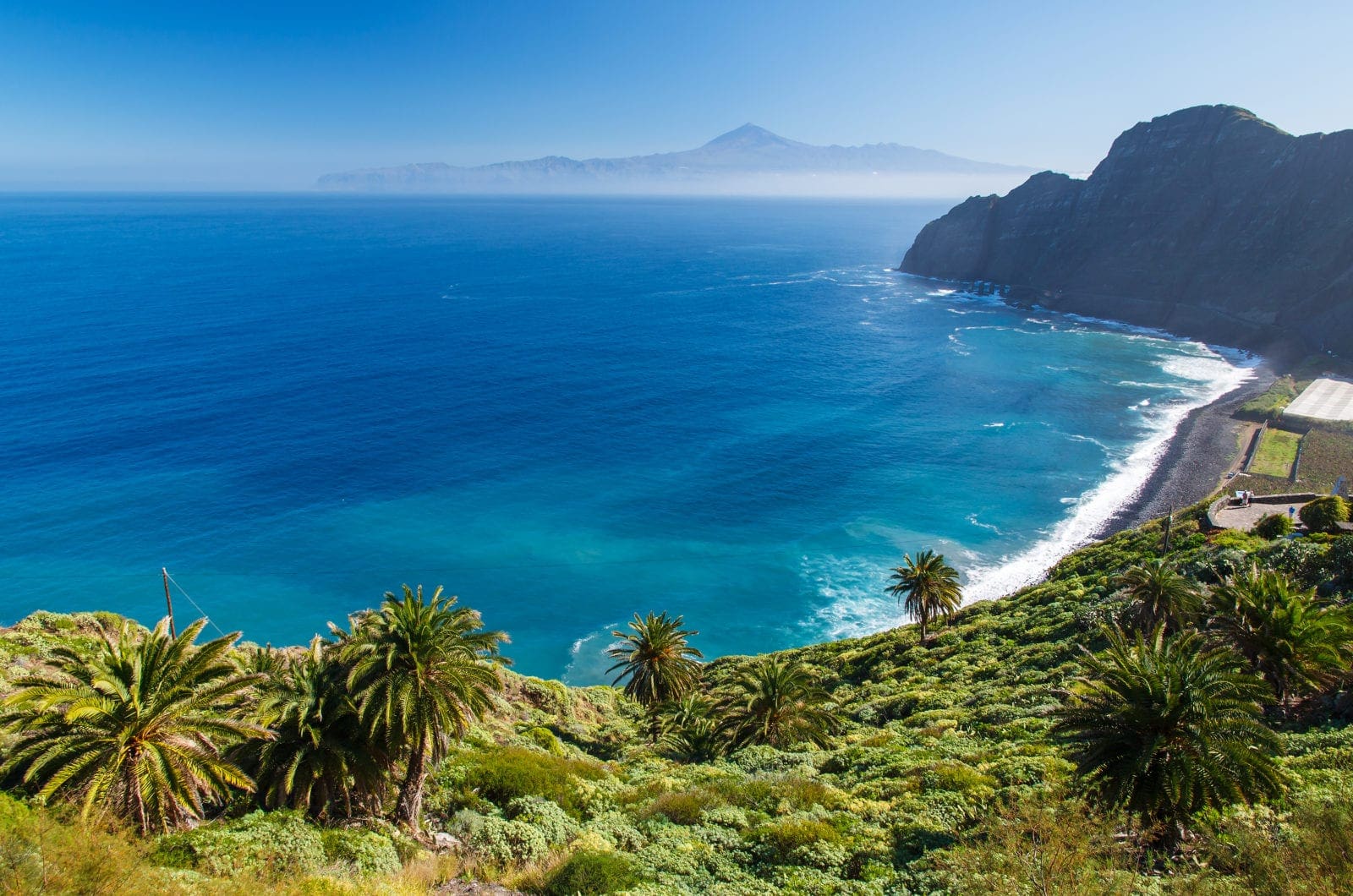 Santa Catalina beach, La Gomera, Spain