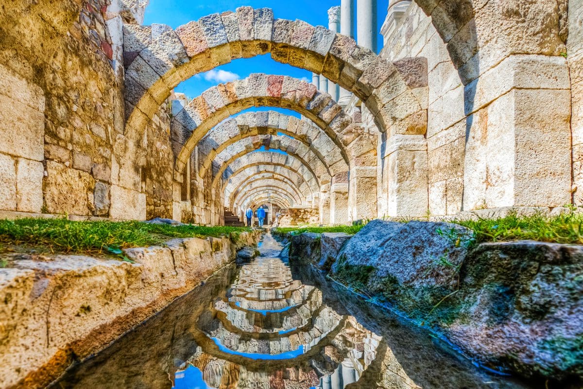 Agora of the ancient city of Smyrna, Izmir