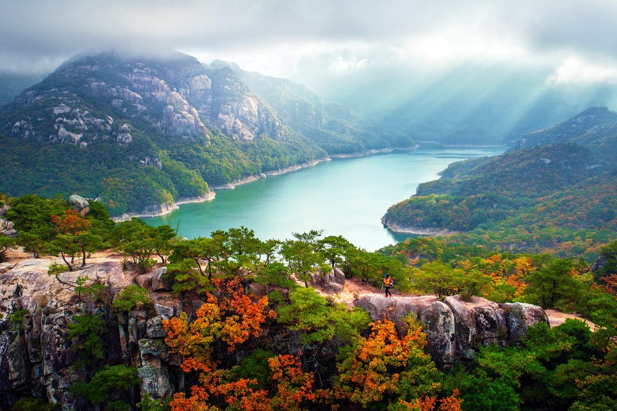 Autumn on Oksunbong Peak - Korea Tourism Organisation/Heo Heung Mu