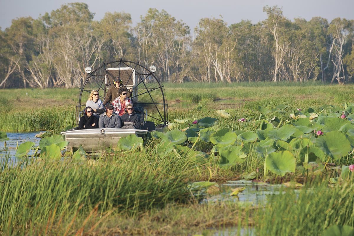 Bamurru flood plains airboat - Lords Safaris