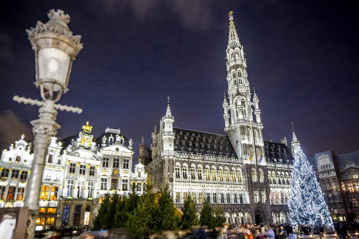 Brussels illuminated in winter - Visit Brussels/Eric Danhier