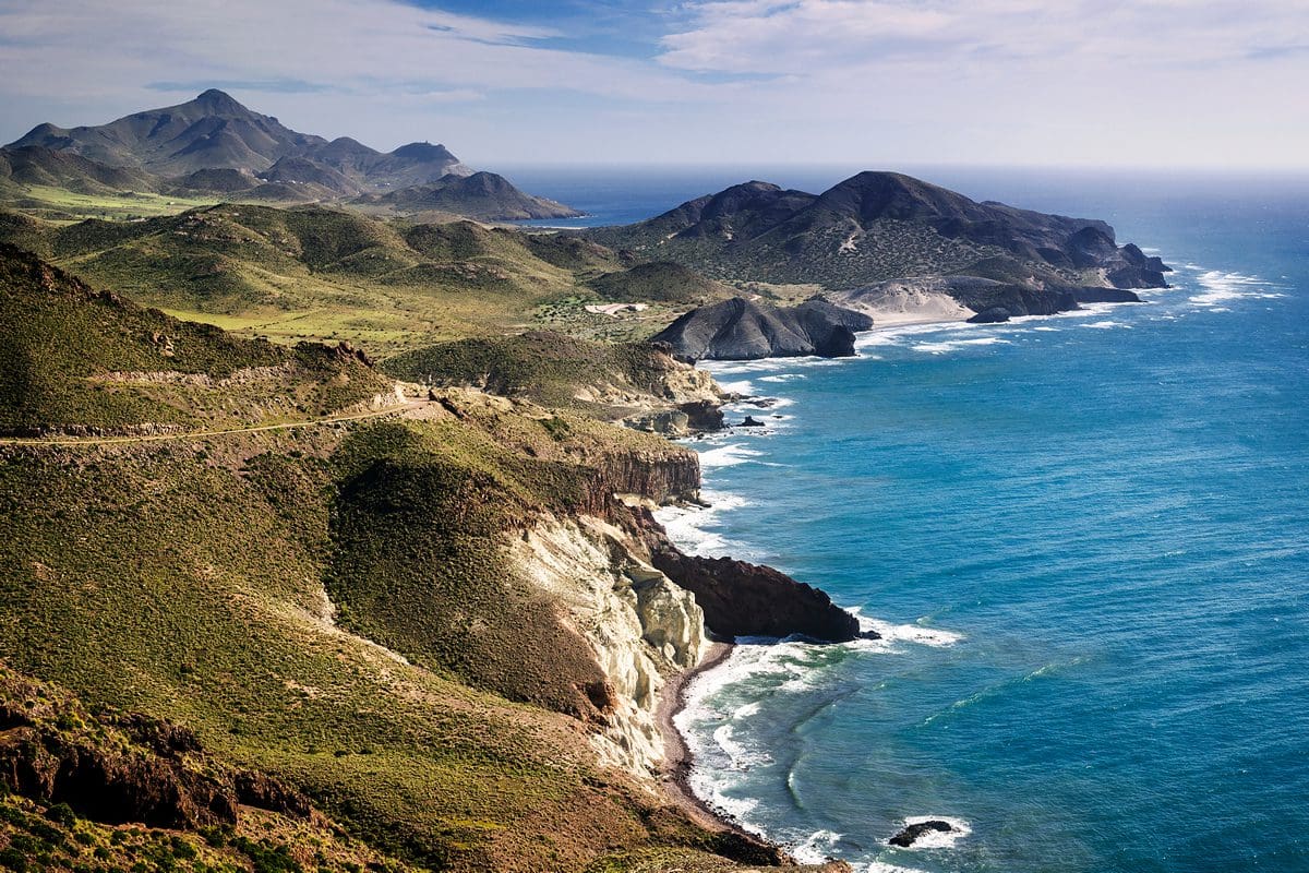 Cabo de Gata Nijar Nature Park coastline, Almeria