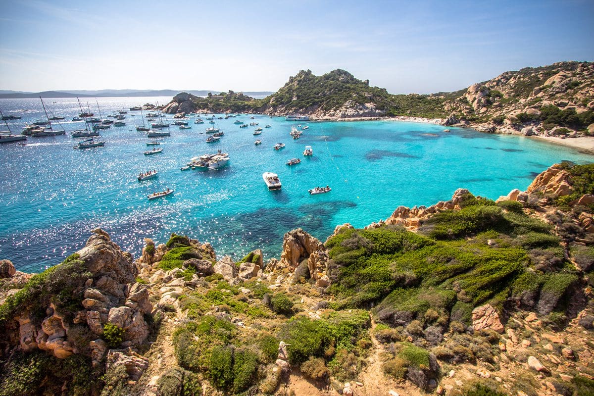 Cala Carsara Maddalena archipelago, Sardinia