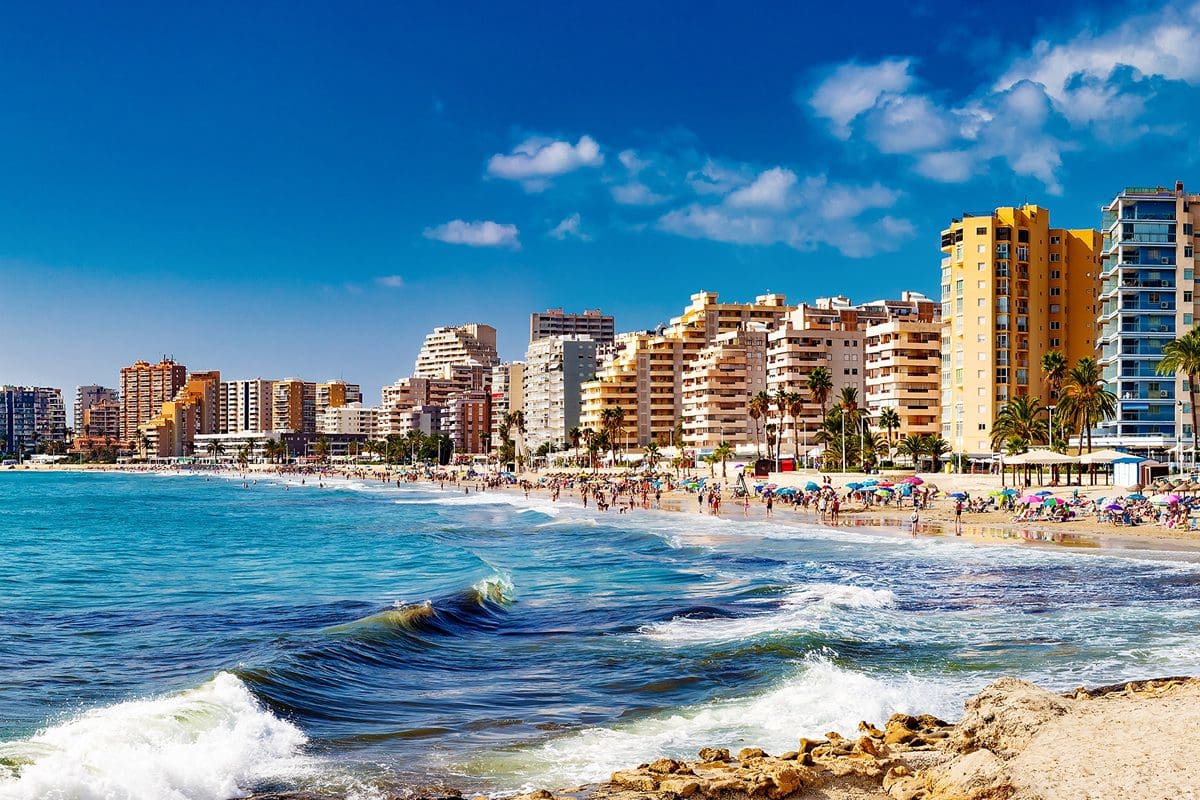 City of Calpe by the Rock of Penon, d'Ifac