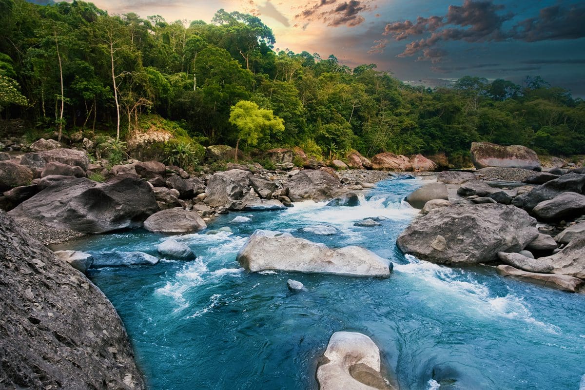 Cangrejal River in Honduras