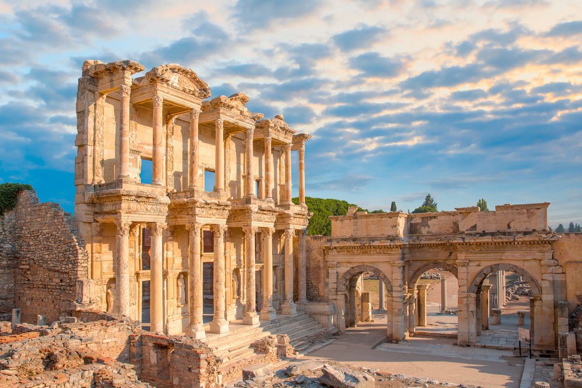 Celsus library in Ephesus
