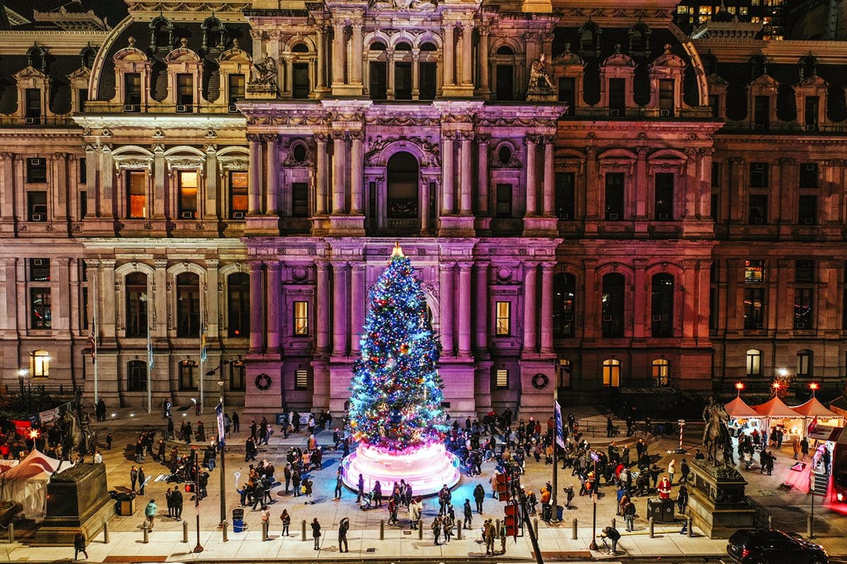 Christmas village - Visit Philadelphia/Evevated Angles