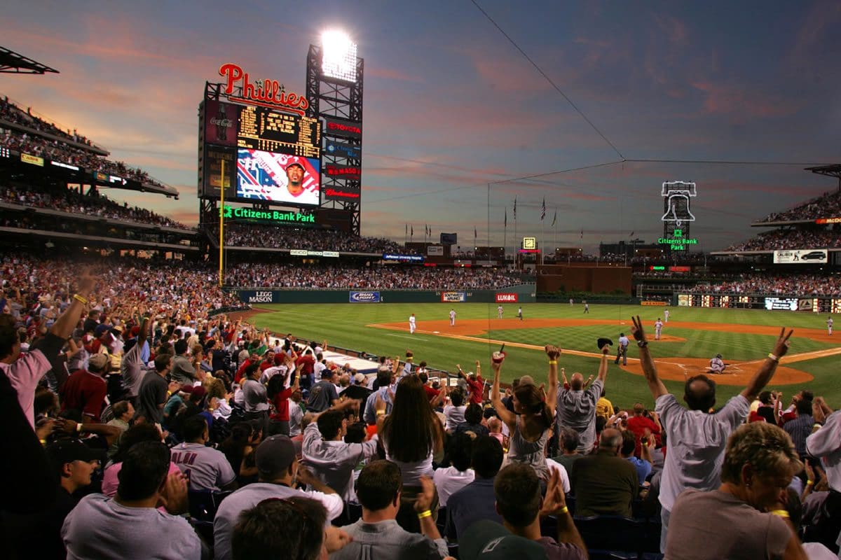 Citizens Bank Park, home of the Phillies - Visit Philadelphia/M. Kennedy