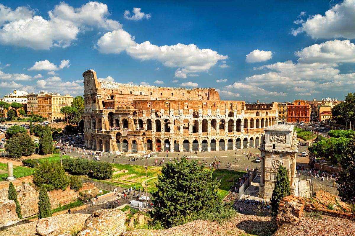 The Colosseum in Rome