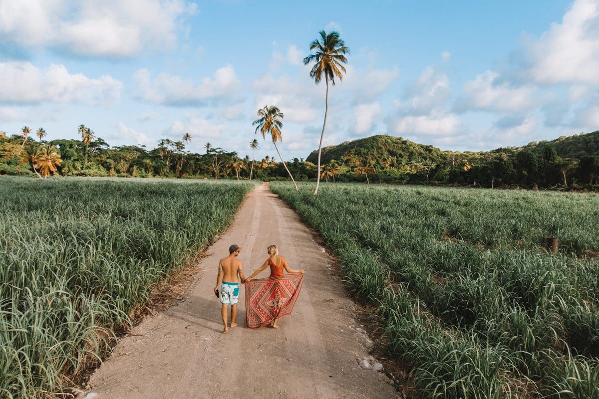 Couple exploring Grenada on foot - Pure Grenada