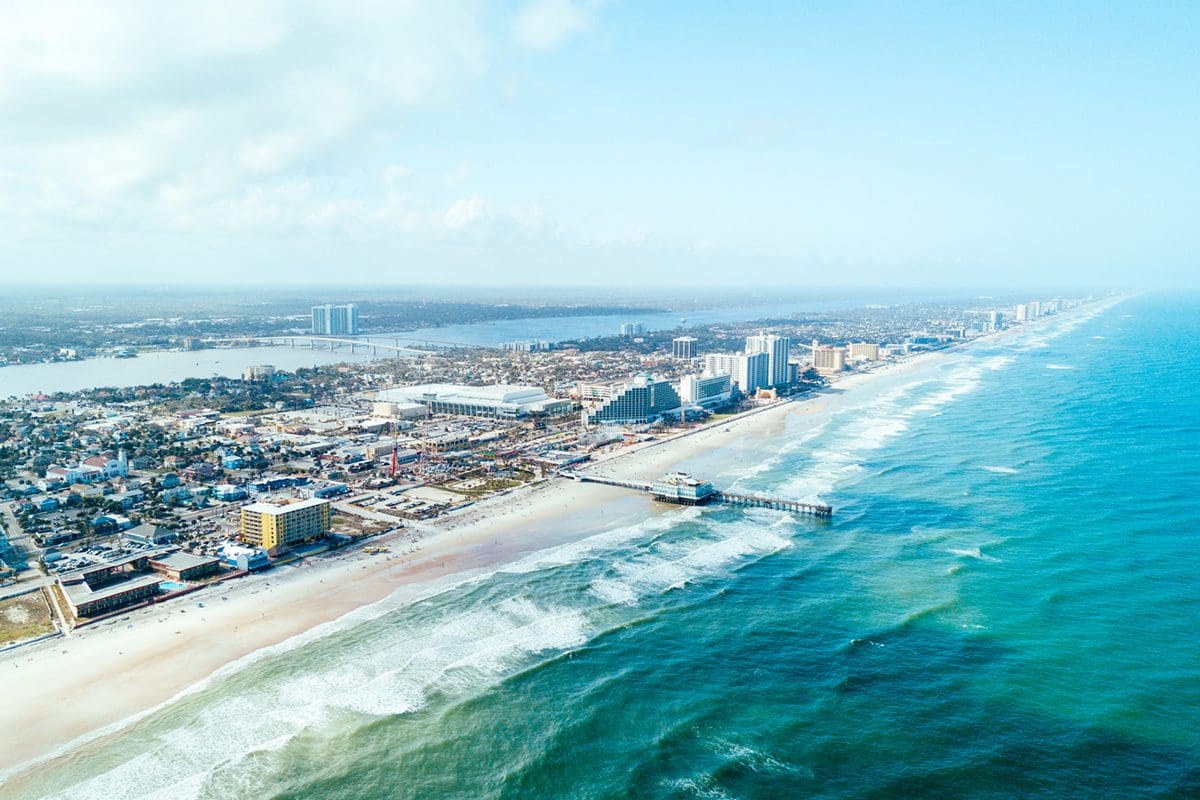 Daytona Beach aerial view - Visit Florida/500PX