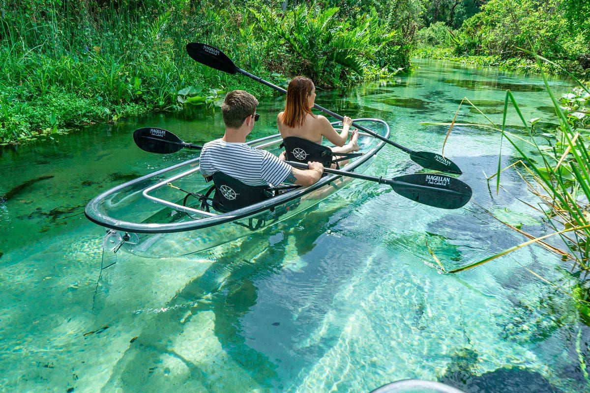 Glass-bottom kayak - Visit Orlando