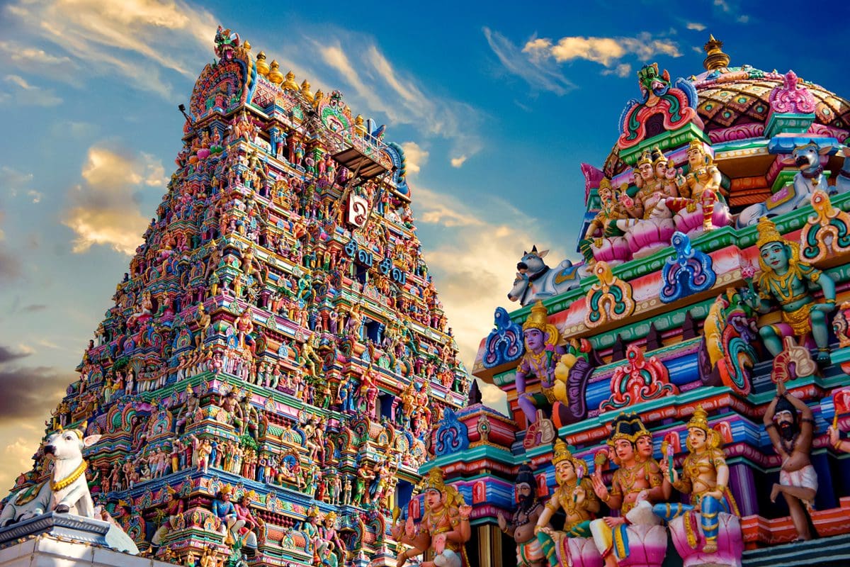 Chennai's Hindu Kapaleeshwarar Temple in Tamil Nadu, South India