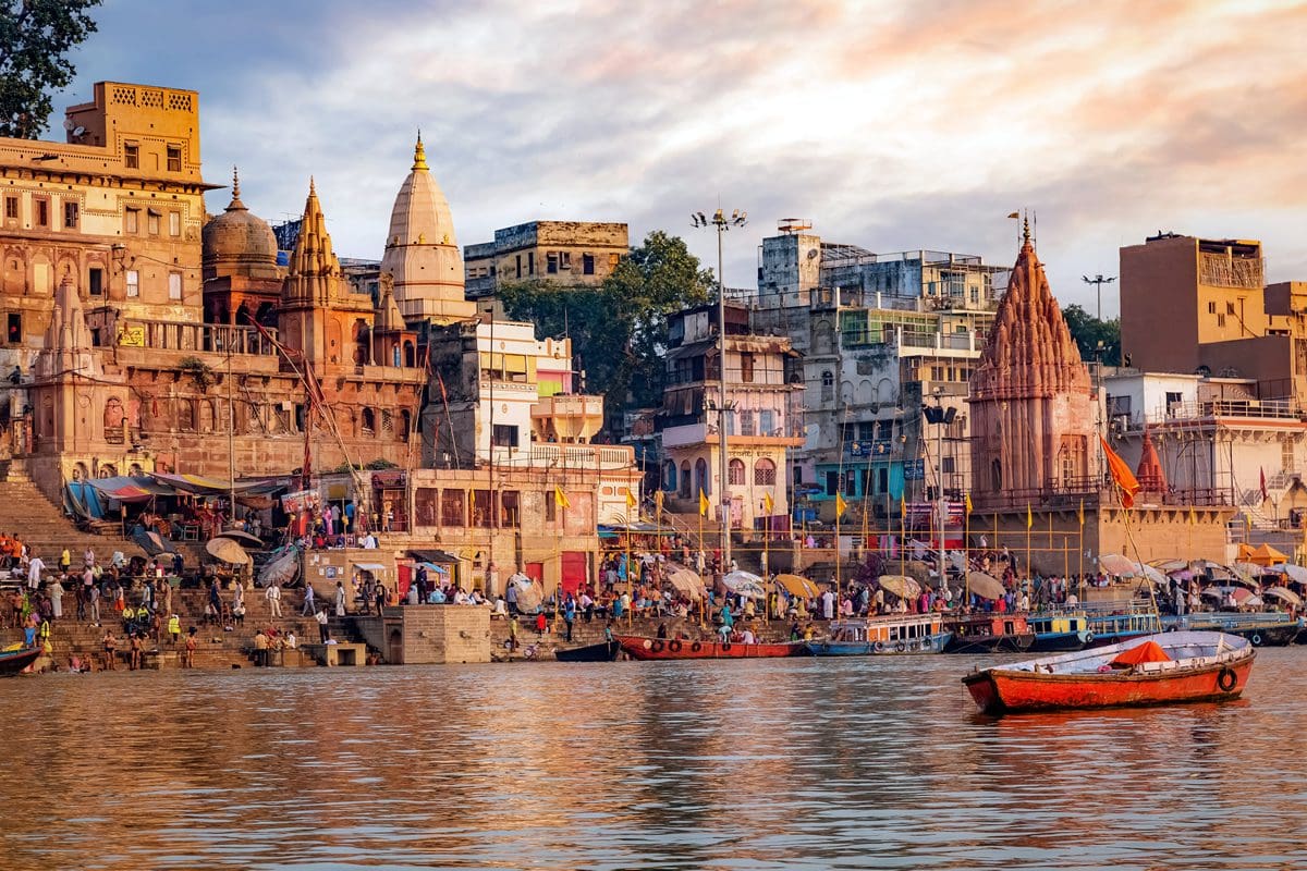 Historic Varanasi on the Ganges River