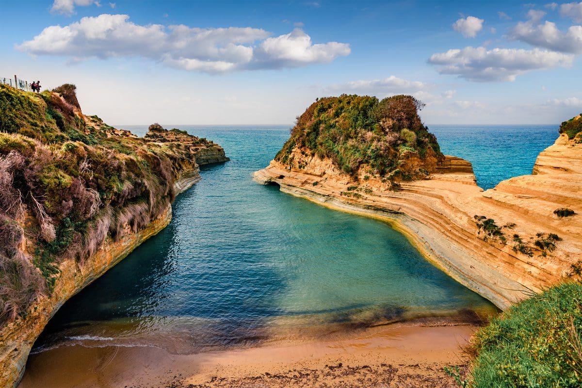 Iconic 'Channel of Love' Beach, Corfu