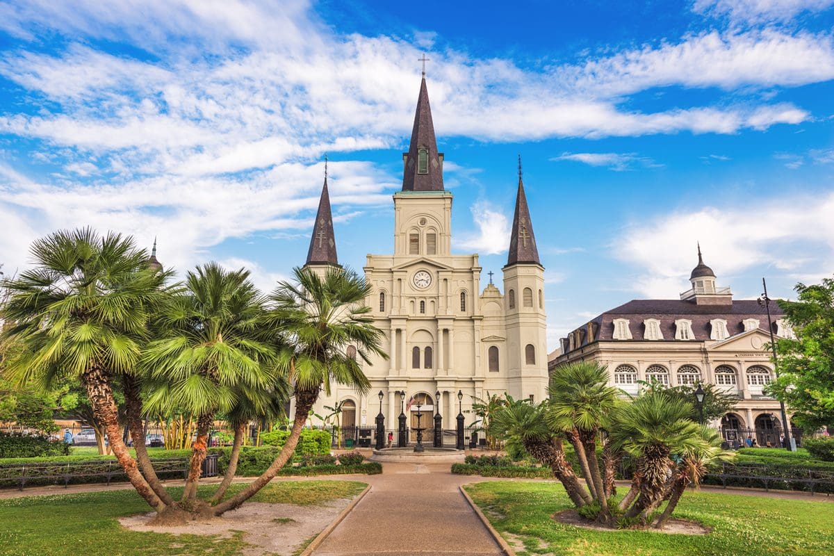 Jackson Square in New Orleans, Louisiana