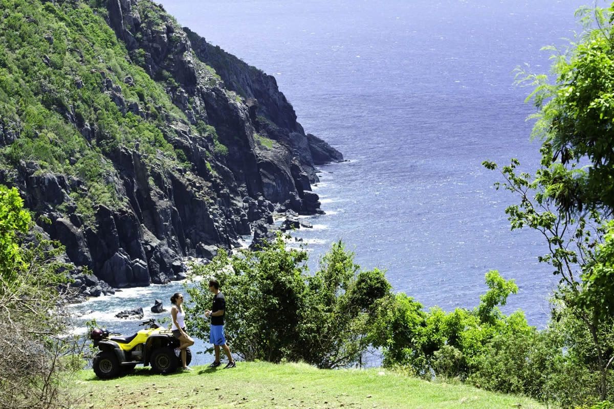 Jost van Dyke Island quad bike tour - BVI Tourism