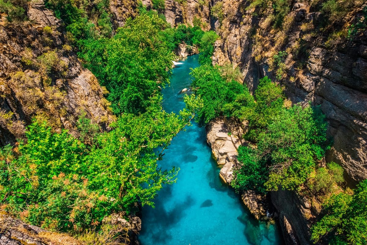 Koprulu Canyon in Manavgat, Antalya
