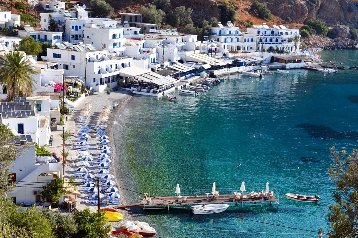 Loutro village, Crete