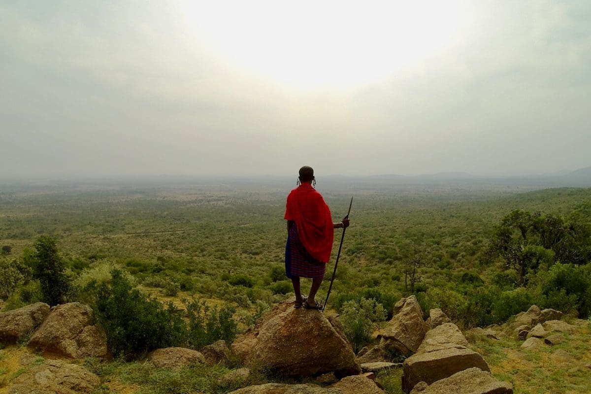 Maasai warrior, Kenya