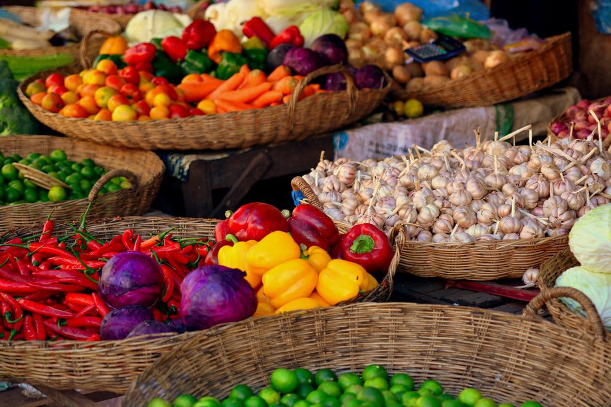 Market vegetables, Siem Reap, Cambodia