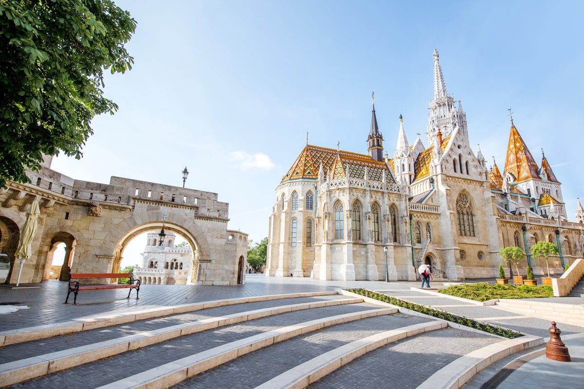 Mattias Church in Trinity Square, Budapest