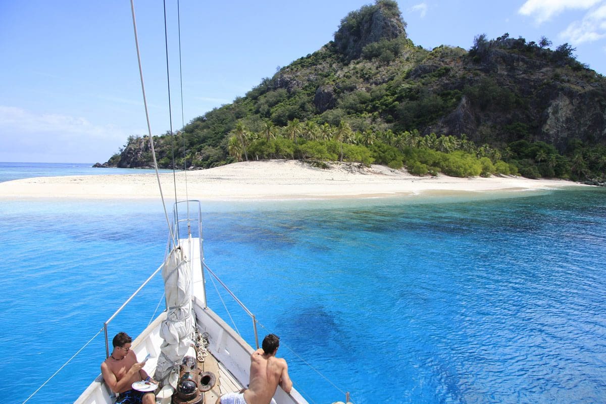 Monuriki Island boat trip in the Mamanuca Islands - Awesome Adventures/Tourism Fiji