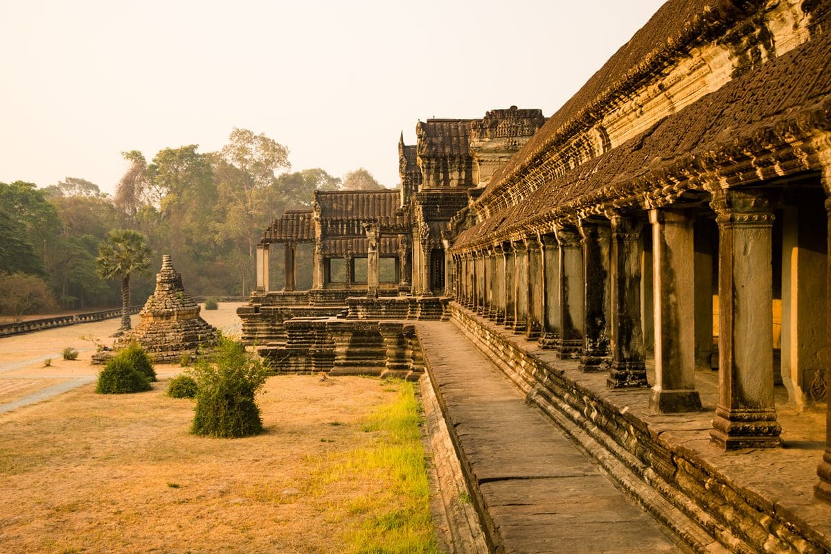 Morning at Angkor Wat, Cambodia