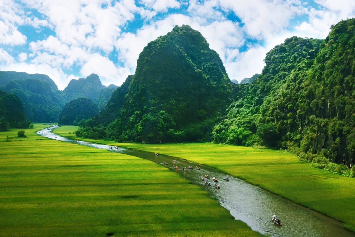Ninh Binh landscape, Vietnam