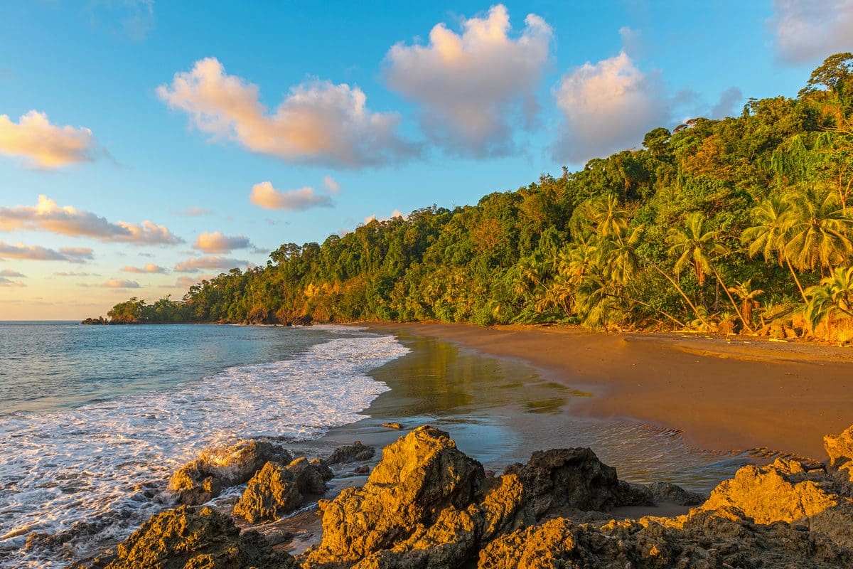 Corcovado National Park on Costa Rica's Pacific Ocean