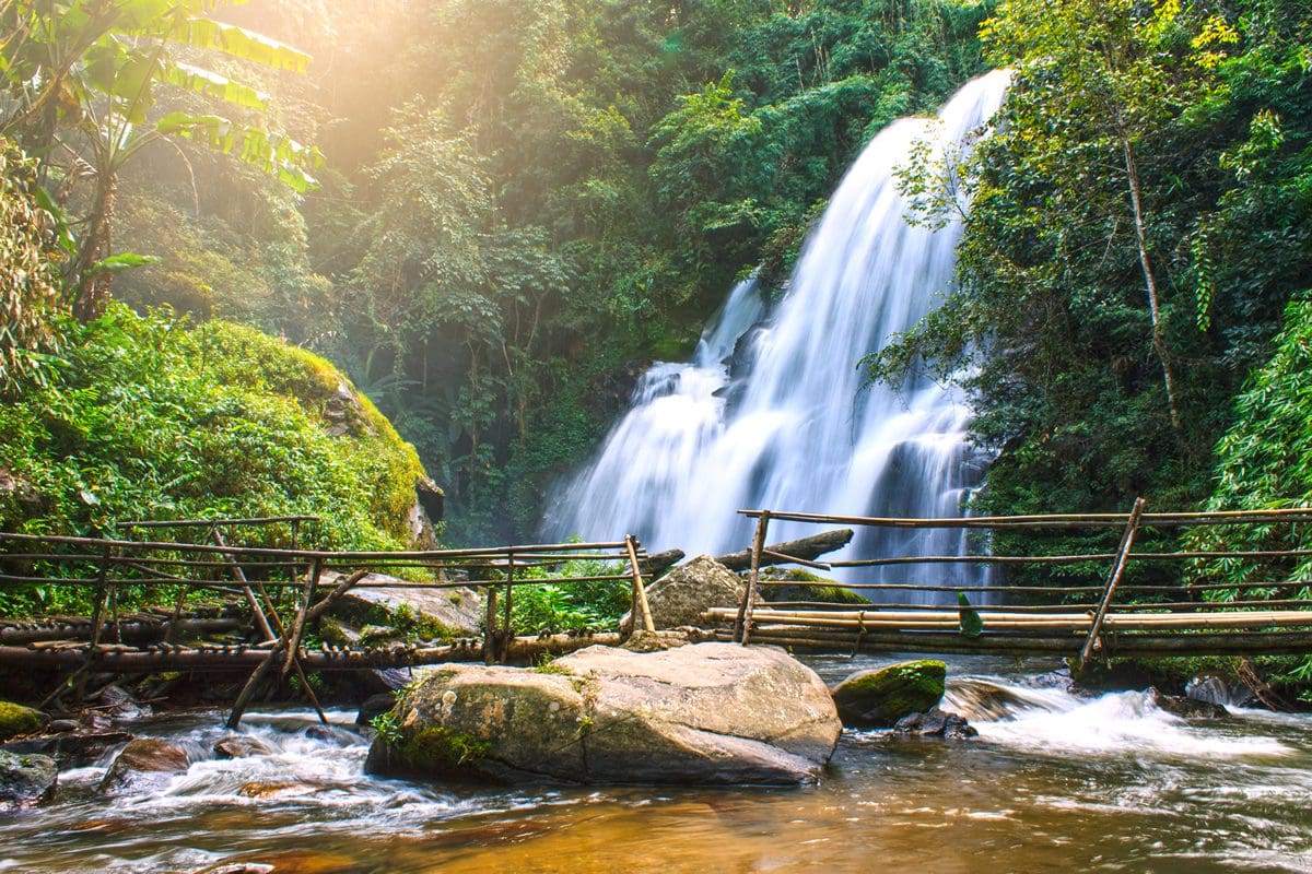 Pha Dok Siew Waterfall in Chiang Mai, Thailand