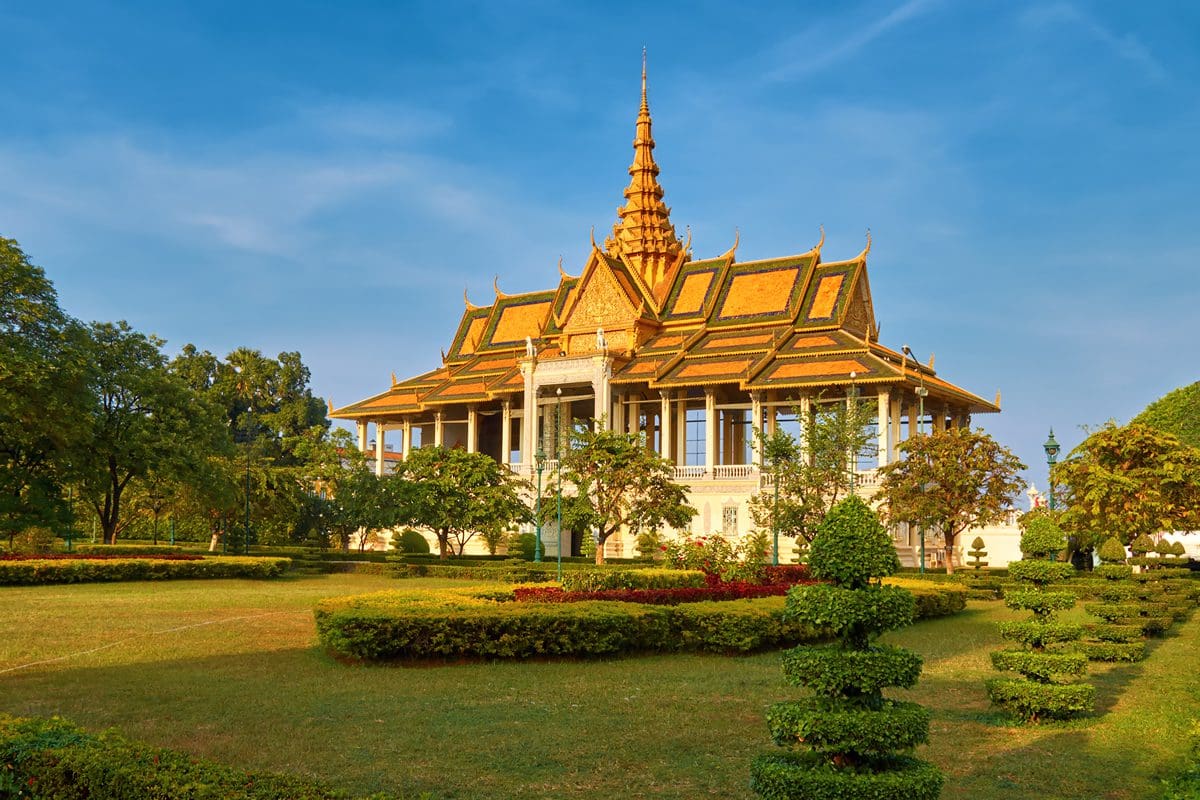 Phnom Pehn Royal Palace, Cambodia