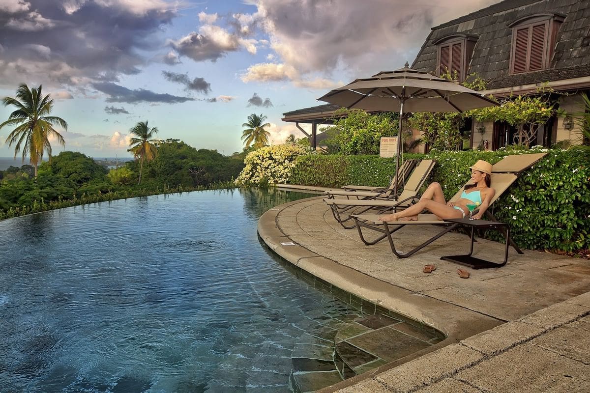 Pool villas at Stonehaven Tobago