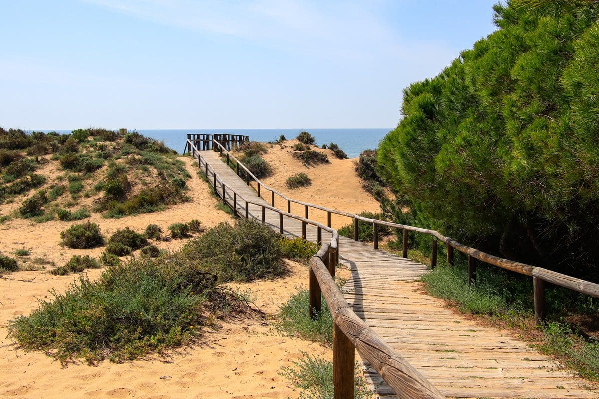 Punta Umbria walkway, Costa de la Luz