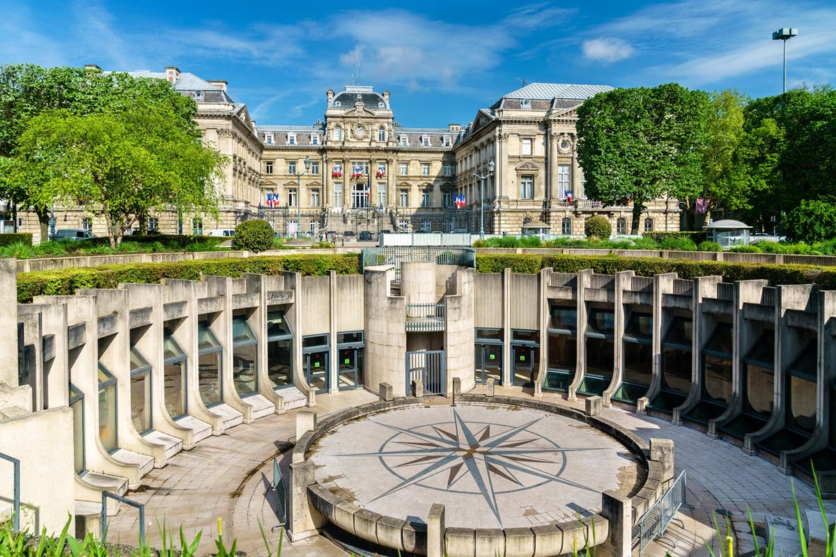 Republic Square in Lille, Northern France