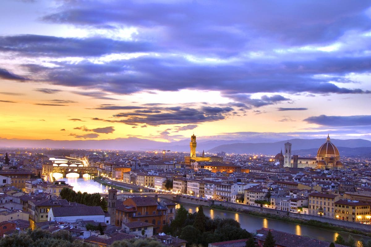 River Arno, Florence at night