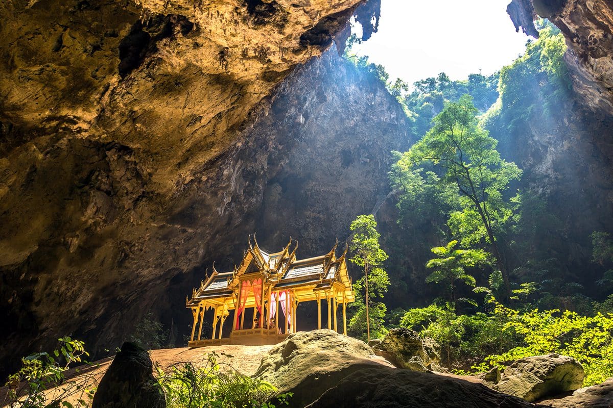 Royal Pavilion in Phraya Nakorn Cave near Hua Hin