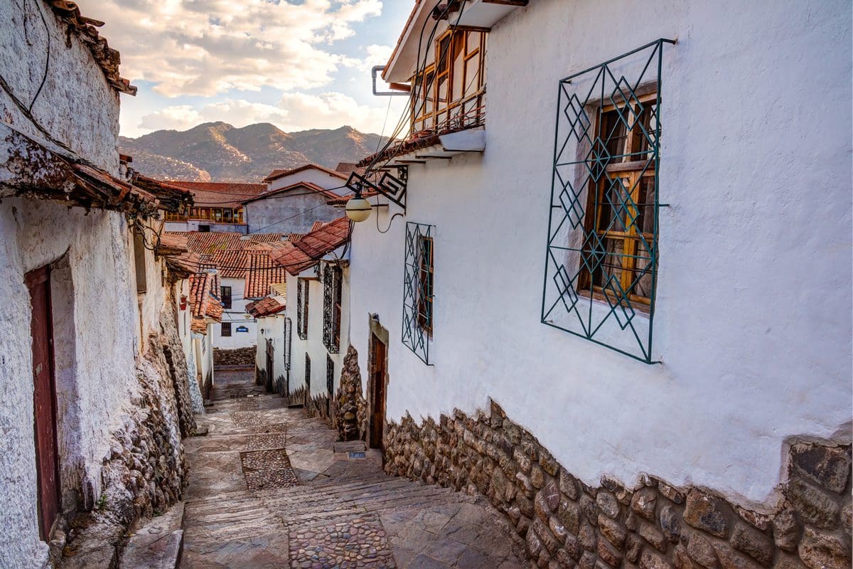 San Blas town streets, Cusco
