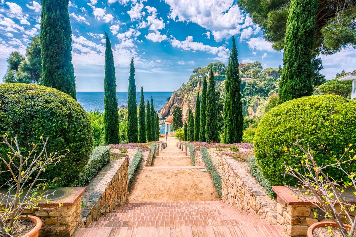 Scenic view of Blanes in Spain's Costa Brava