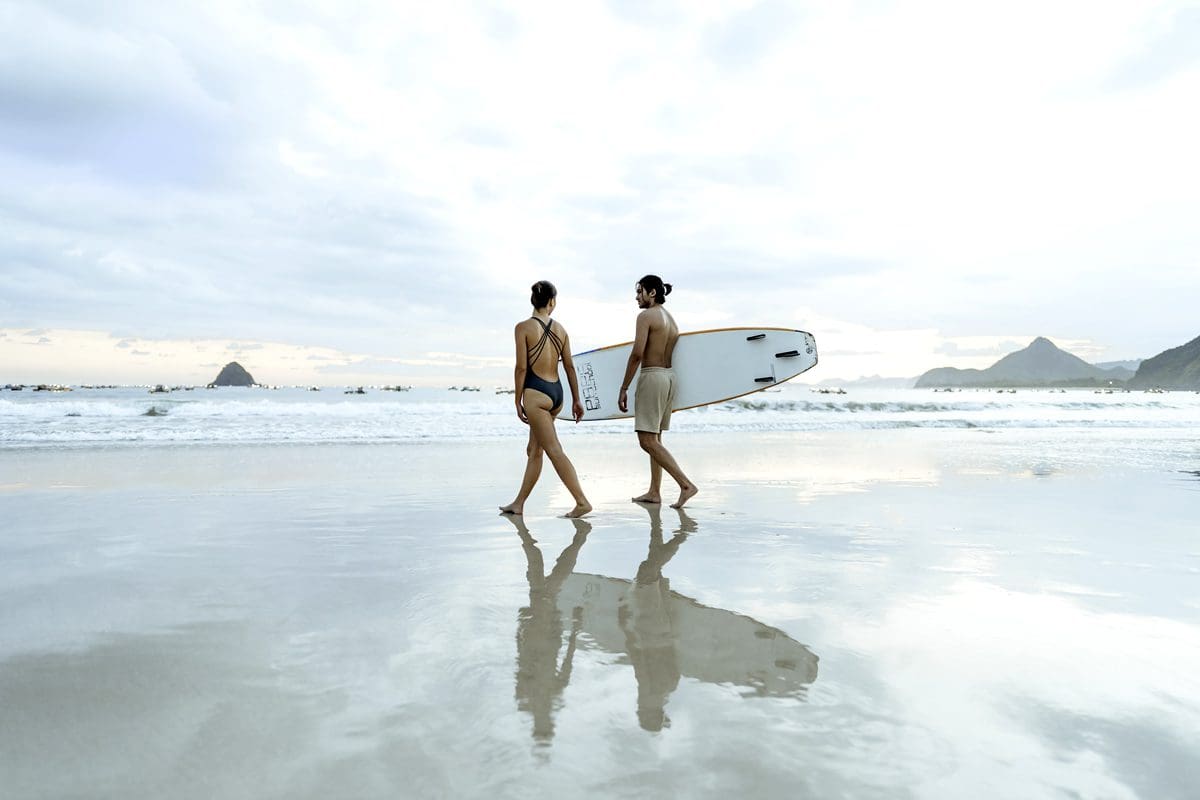 Selong Belanak surfing, Lombok - Indonesia Tourism/Kemenparekraf