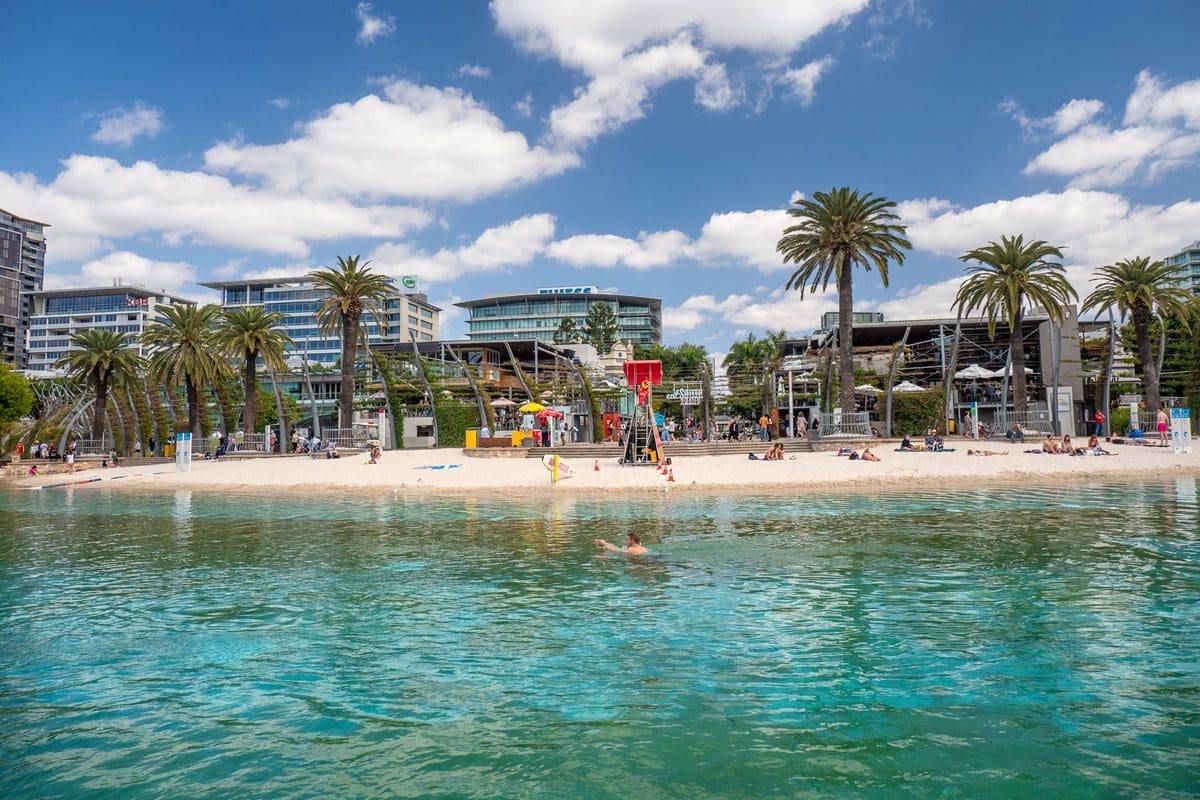 Streets Beach at Southbank, Brisbane - Tourism Australia