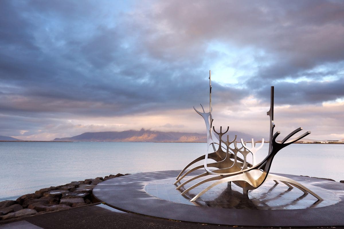 Sun Voyager Monument, Reykjavik Iceland