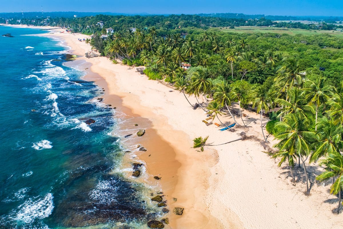 Tangalle Beach in Sri Lanka