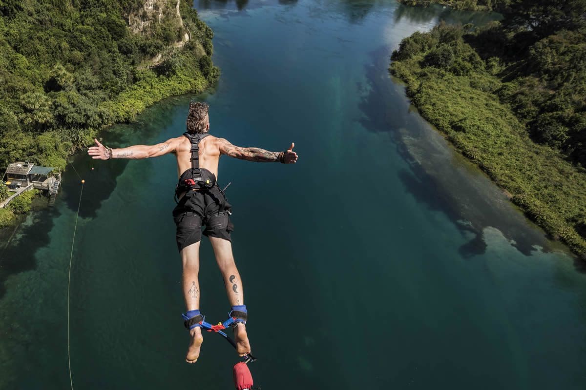 Taupo Bungy, North Island, New Zealand
