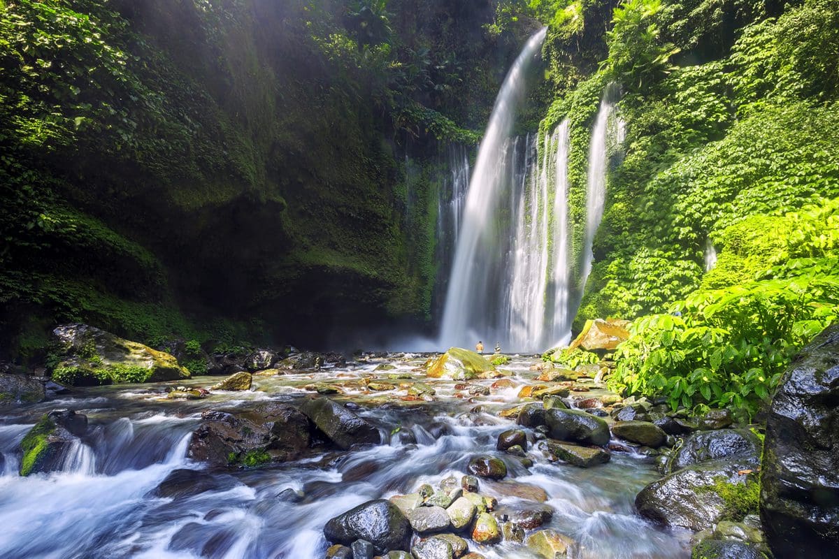 Tiu Kelep Waterfall, Lombok