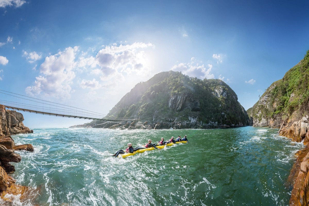 Tubing down the Storms River - South African Tourism