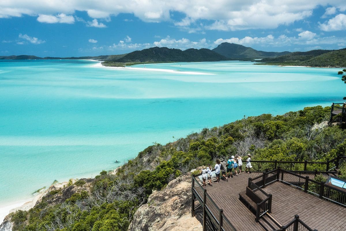 Turquoise waters ocean rafting, Whitsundays - Tourism Australia