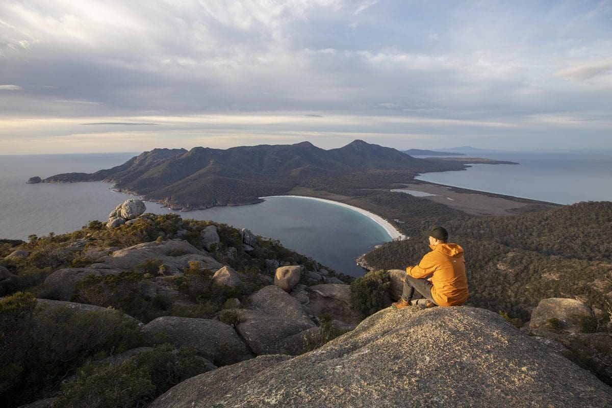 View from Mount Amos in Freycinet, Tasmania - Tourism Australia