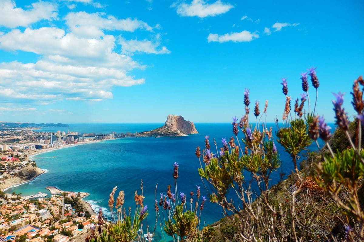 View overlooking Alicante, Spain