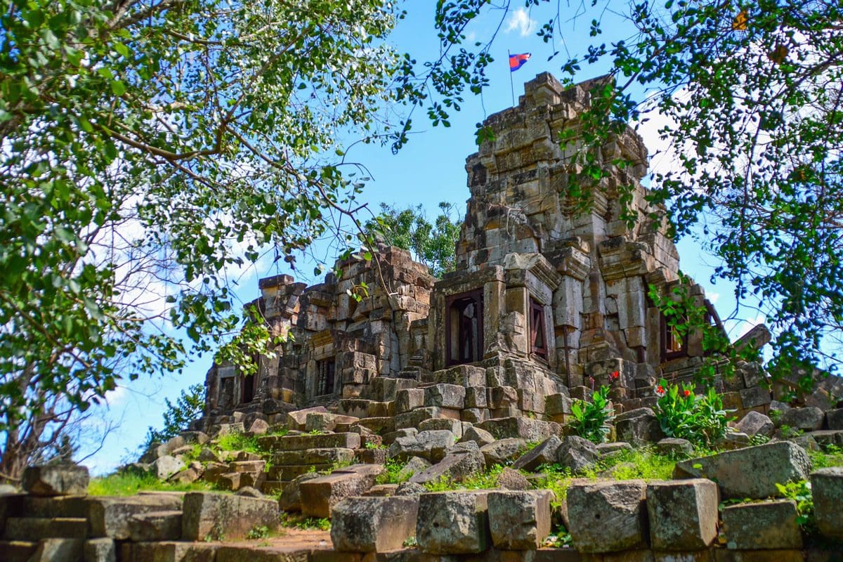 Wat Ek Phnom Temple, Battambang, Cambodia
